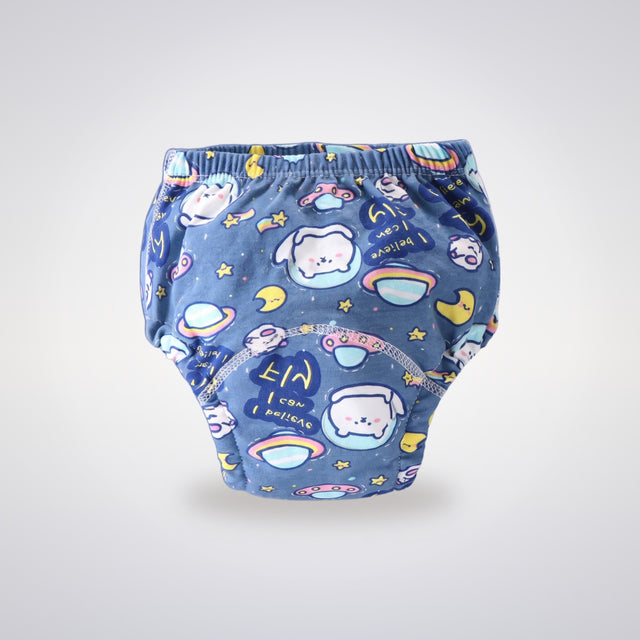 Majtki treningowe Bumbik — wzór Kosmos